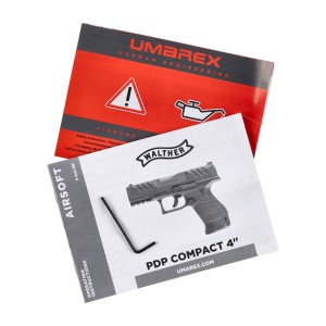 Replika pistolet ASG Walther PDP Compact 4" 6 mm