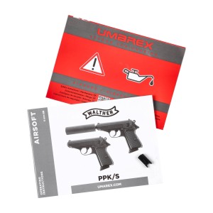 Replika pistolet ASG Walther PPK/S 6 mm gas