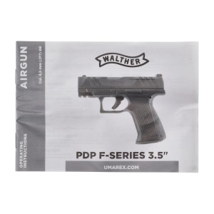 Replika pistolet Walther PDP F-serie 3,5" 6 mm BB CO2 2 j