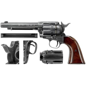 Rewolwer wiatrówka Colt SAA .45-5,5" antyk 4,5 mm Diabolo CO2