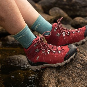 Skarpety trekkingowe damskie Darn Tough Light Hiker Agua
