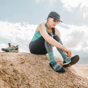 Skarpety trekkingowe damskie Darn Tough Light Hiker Agua