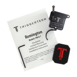 Spust Triggertech R700 Special PVD Black Curved - język spustowy wygięty - One Stage