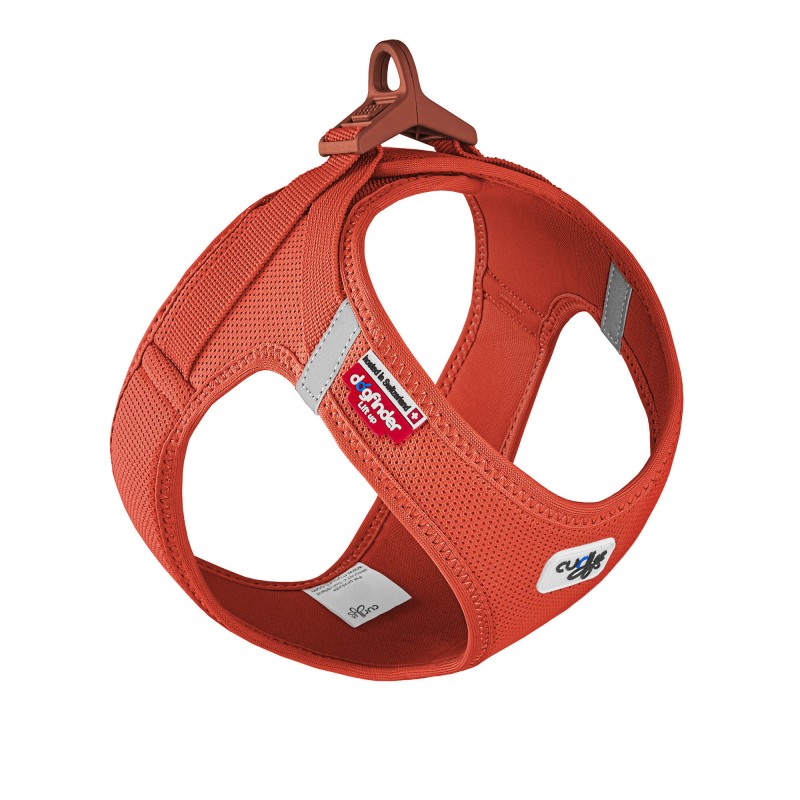 Szelki dla psa Curli Clasp Air-Mesh pomarańczowe