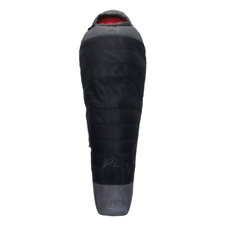 Śpiwór puchowy Robens Serac 600 dla leworęcznych -14C (195 cm) - czarny
