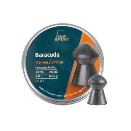 Śrut diabolo HN Baracuda 4,5 mm 400 szt.