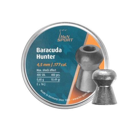 Śrut diabolo HN Baracuda Hunter 4,5 mm 400 szt.