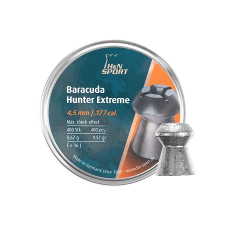 Śrut diabolo HN Baracuda Hunter Extreme 4,5 mm 400 szt.
