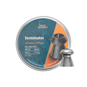 Śrut diabolo HN Terminator 4,5 mm 400 szt.