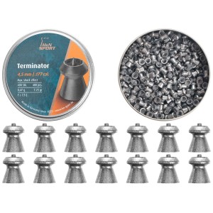 Śrut diabolo HN Terminator 4,5 mm 400 szt.