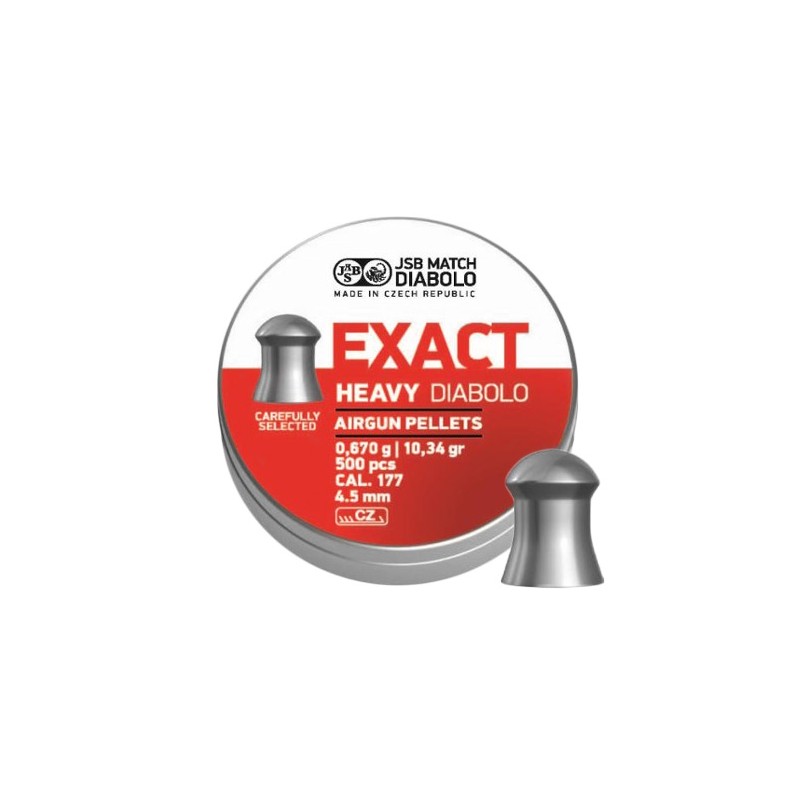 Śrut diabolo JSB Exact Heavy 4,52 mm 500 szt.