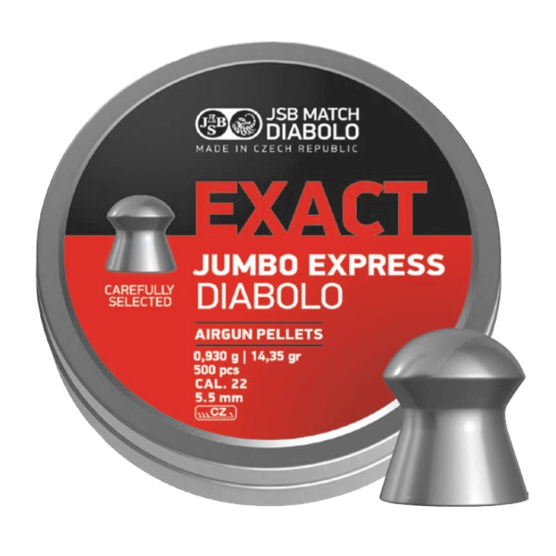Śrut diabolo JSB Exact Jumbo Express 5,52 mm 250 szt.