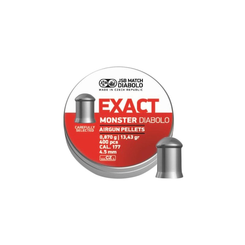 Śrut diabolo JSB Exact Monster 4,52 mm 400 szt.