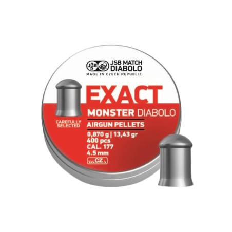 Śrut diabolo JSB Exact Monster 4,52 mm 400 szt.