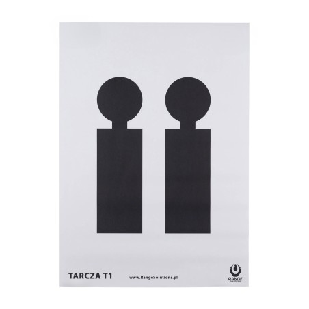 Tarcze strzeleckie Range Solutions T1 50szt