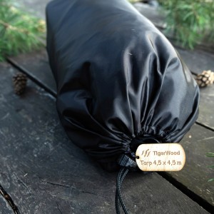 Tarp termo TigerWood 4,5m x 4,5m czarny