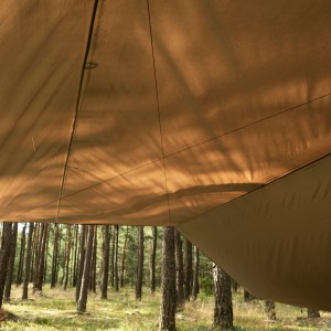 Tarp termo TigerWood 4,5m x 4,5m hunter