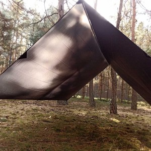 Tarp TigerWood 3 m x 2 m czarny