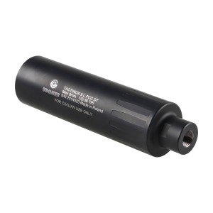 Tłumik do broni Gomander Tactinox 9 L PCC DT 1/2x36 TPI 49 mm nienasuwany stal czarny