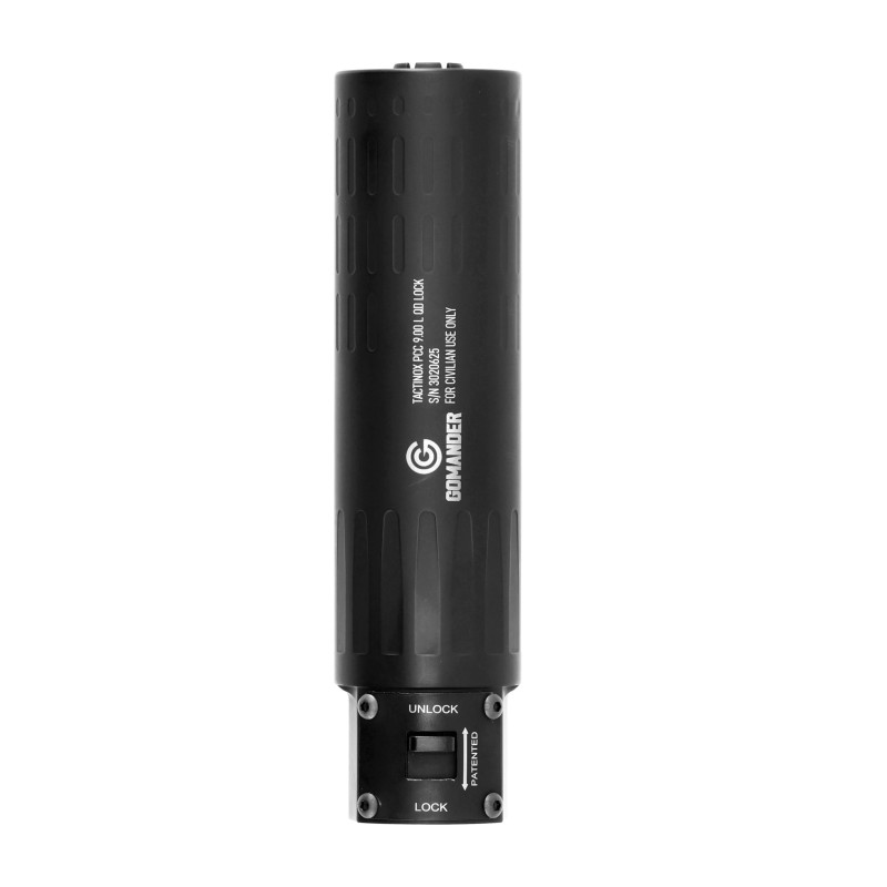 Tłumik do broni Gomander Tactinox QD-LOCK 9L PCC M26x1,5 czarny