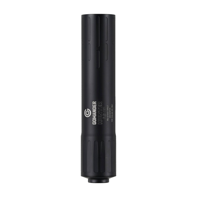 Tłumik do broni myśliwskiej Gomander Hunter 6.5 OB gen2 42-M14x1 fi x 24,5 czarny