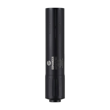 Tłumik do broni myśliwskiej Gomander Hunter 6.5 OB gen2 42-M14x1 fi x 24,5 czarny