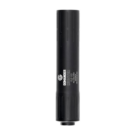 Tłumik do broni myśliwskiej Gomander Hunter 6.5 OB gen2 42-M15x1 fi x 24,5 czarny