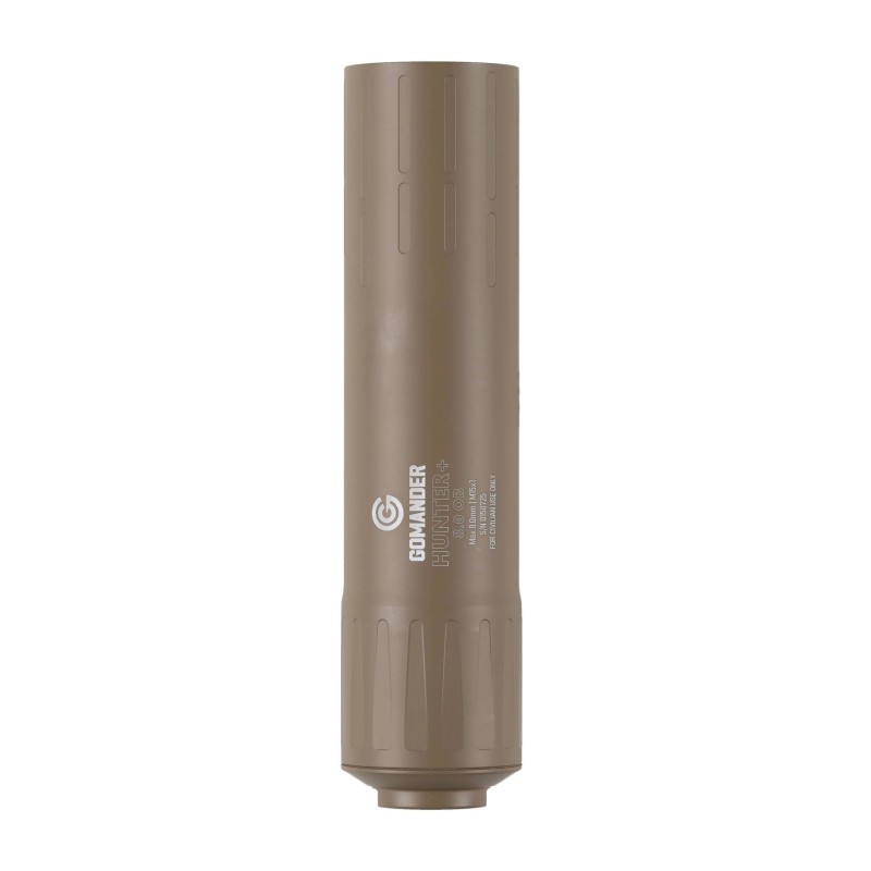 Tłumik do broni myśliwskiej Gomander Hunter 8.0 OB gen2 52-M15x1 fi x 25,5 piaskowy