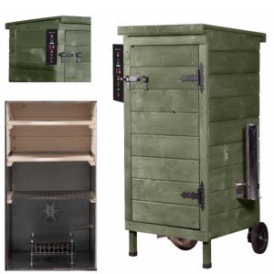 Wędzarnia smoker RealHunter Optimum 270 l 2000W zielona