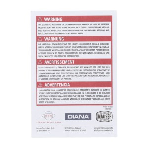 Wiatrówka Diana Trailscout CO2 syntetyk czarna 5,5 mm