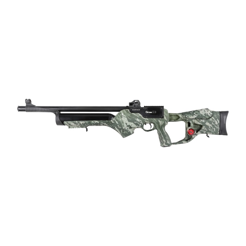 Wiatrówka PCP Optima by Hatsan Barrage M2 camo 6,35 mm