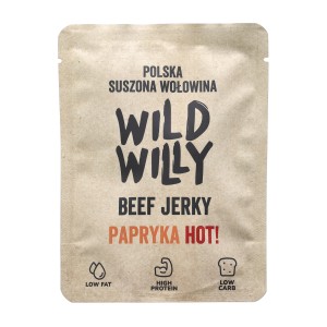 Wołowina suszona Wild Willy ostra papryka 30 g