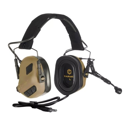 Zestaw słuchawkowy Earmor M32-CB Plus coyote brown