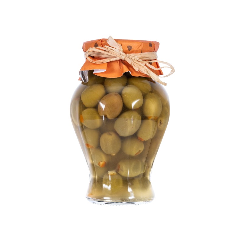 Oliwki Manzanilla nadziewane pomarańczą 300 g