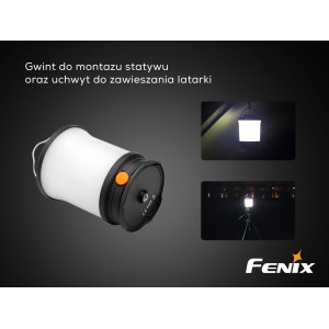 Lampa kempingowa Fenix CL30R czarna