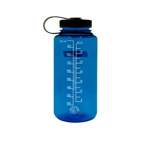 Butelka Nalgene Wide Mouth 1 l niebieska z szerokim wlewem
