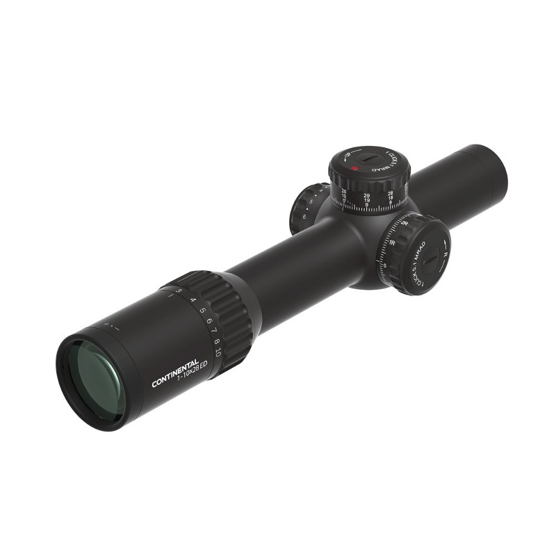 Luneta biegowa Vector Optics Continental x10 1-10x28 FFP VET-RAR 2 SCFF-62 czarna