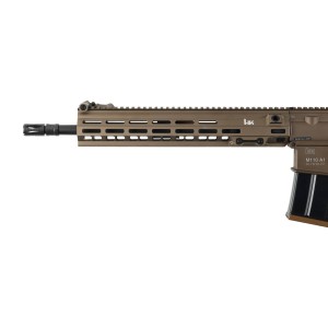 Replika karabinek ASG HK HecklerKoch HK M110 A1 6 mm gaz, zielono-brązowy