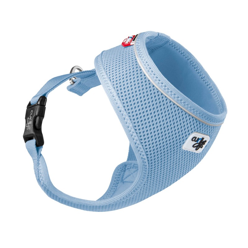 Szelki dla psa Curli Basic Air-Mesh błękitne