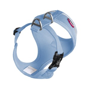 Szelki dla psa Curli Basic Air-Mesh błękitne
