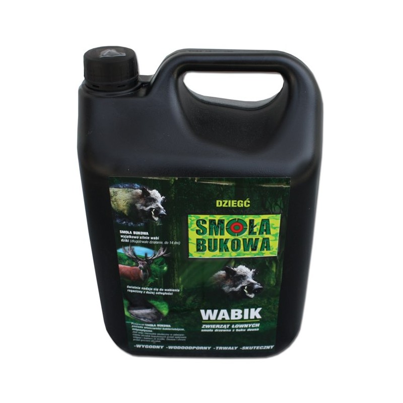 Smoła bukowa - środek wabiący dziki 5kg