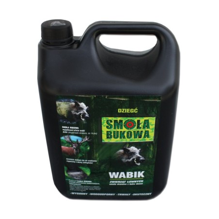 Smoła bukowa - środek wabiący dziki 5kg