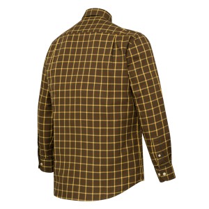 Koszula męska Beretta Bryggen Shirt Brown Yellow Check