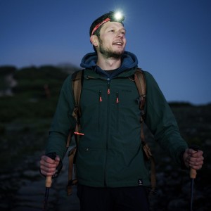 Kurtka męska Alpinus softshell Pourri zielona