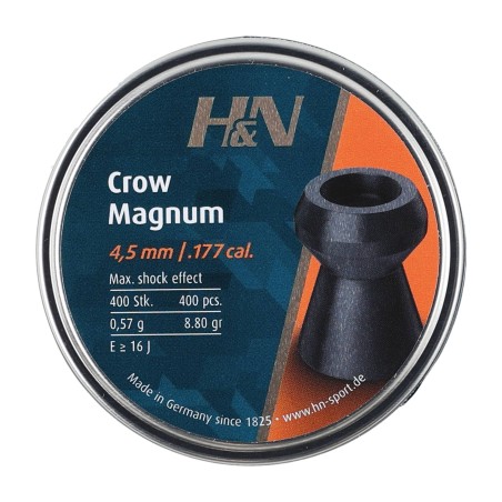 Śrut diabolo HN Crow Magnum 4,5 mm 400 szt.
