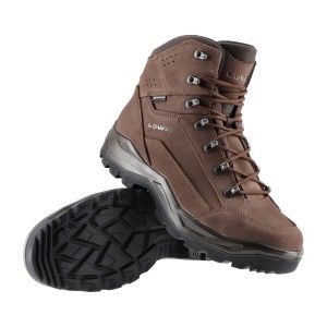 Buty wojskowe LOWA Renegade II N GTX MID TF, ciemnobrązowe