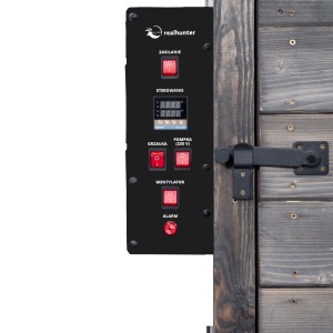 Wędzarnia smoker RealHunter Basic 270 l 2000W szara