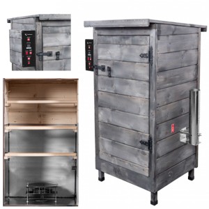 Wędzarnia smoker RealHunter Basic 270 l 2000W szara
