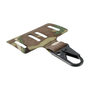 Obniżony uchwyt Ginger's Tactical Gear z klamrą Clash-Hook do pasa GTG Viper Belt Multicam