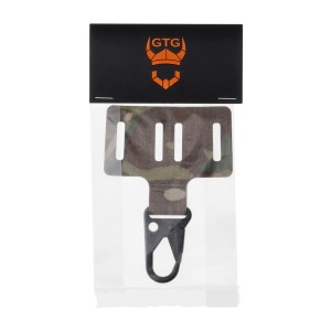 Obniżony uchwyt Ginger's Tactical Gear z klamrą Clash-Hook do pasa GTG Viper Belt Multicam